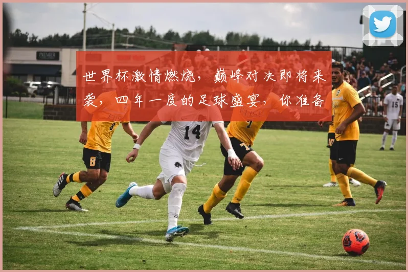 世界杯激情燃烧，巅峰对决即将来袭，四年一度的足球盛宴，你准备好了吗